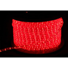 Rice Rope Light Round 2 Wires Red for Holiday and Christmas Decoration